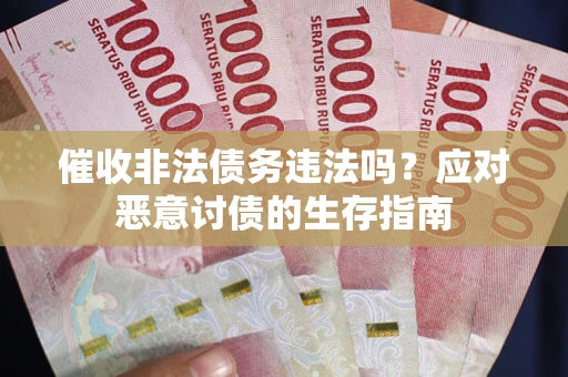 济南催收非法债务违法吗？应对恶意讨债的生存指南