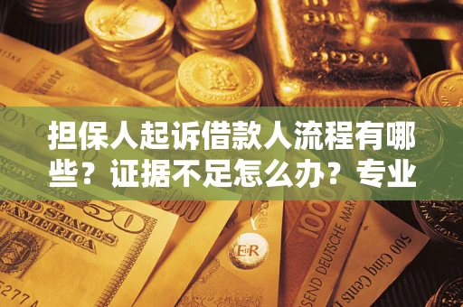 济南担保人起诉借款人流程有哪些？证据不足怎么办？专业律师解答