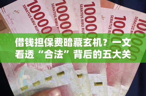 济南借钱担保费暗藏玄机？一文看透“合法”背后的五大关键陷阱