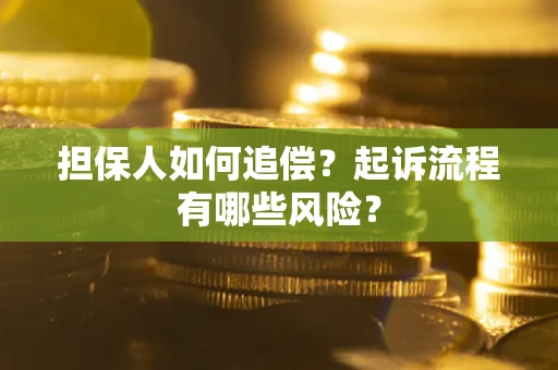 济南担保人如何追偿？起诉流程有哪些风险？
