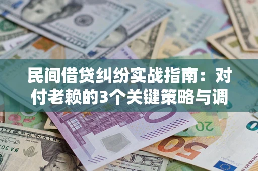 济南民间借贷纠纷实战指南：对付老赖的3个关键策略与调解盲区解析