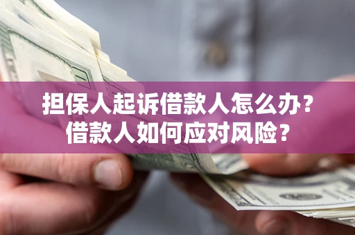 济南担保人起诉借款人怎么办？借款人如何应对风险？
