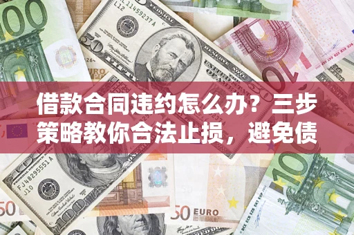 济南借款合同违约怎么办？三步策略教你合法止损，避免债务危机升级